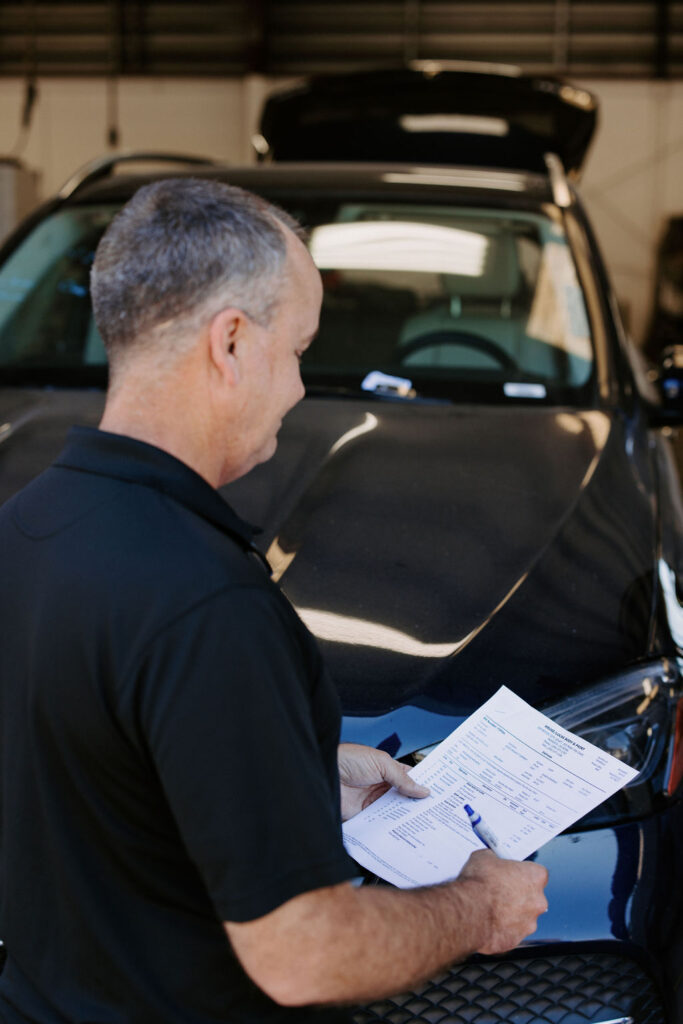 work with insurance claims for car repair